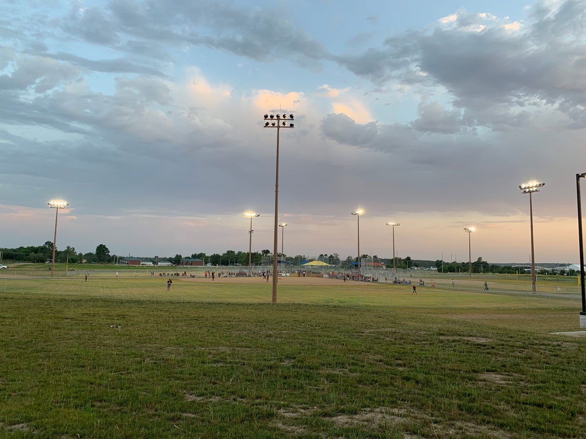 Field Pole Lighting - Broadcast White LED