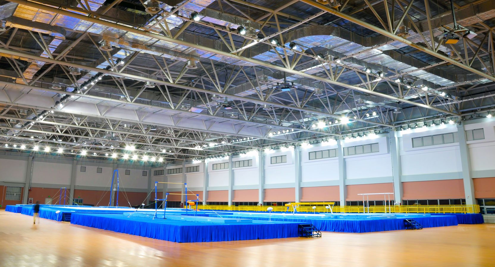 Gymnasium Court LED Lights - Broadcast White